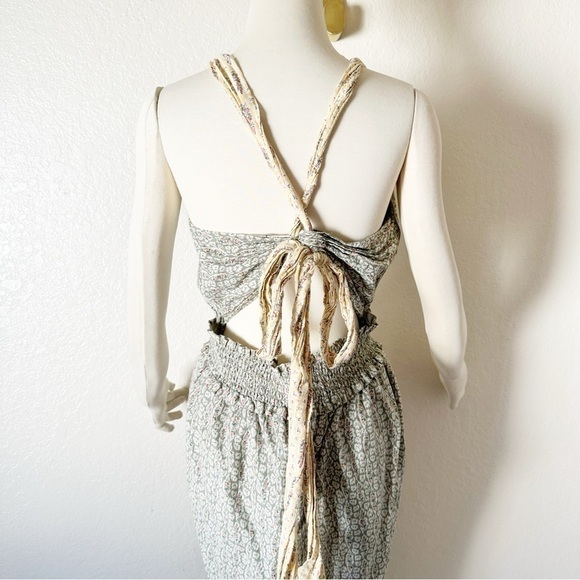 Rebecca Taylor La Vie Pascale Cropped Jumpsuit size M - Picture 11 of 13